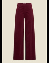 Load image into Gallery viewer, VERY CHERRY Marlene Pants Corduroy Granate Red