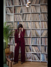 Load image into Gallery viewer, VERY CHERRY Marlene Pants Corduroy Granate Red
