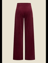 Load image into Gallery viewer, VERY CHERRY Marlene Pants Corduroy Granate Red