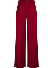 Load image into Gallery viewer, VERY CHERRY Marlene Pants Deep Red Gabardine