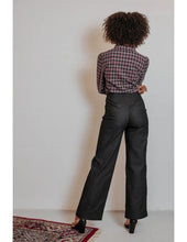 Load image into Gallery viewer, VERY CHERRY Marlene Pants Denim Black