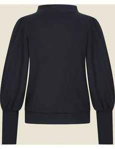VERY CHERRY Maya Top Soft Viscose Black