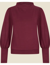 Load image into Gallery viewer, VERY CHERRY Maya Top Soft Viscose Burgundy