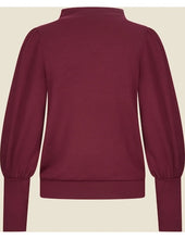 Load image into Gallery viewer, VERY CHERRY Maya Top Soft Viscose Burgundy