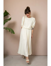 Load image into Gallery viewer, VERY CHERRY Mimi Top off White