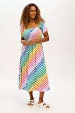 Load image into Gallery viewer, SUGARHILL Jolene Midi Shirred dress