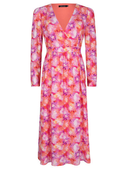 YDENCE Dress Rhode Peach print