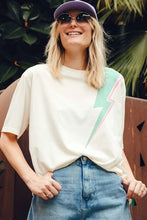 Load image into Gallery viewer, SUGARHILL Kinsley Relaxed T-shirt Lightning bolt