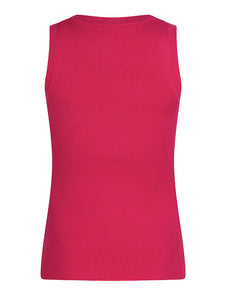 YDENCE Knitted top Sarah Fuchsia