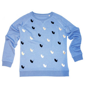Studio Catta sweater sprinkled with kittens