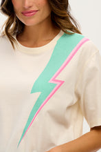 Load image into Gallery viewer, SUGARHILL Kinsley Relaxed T-shirt Lightning bolt