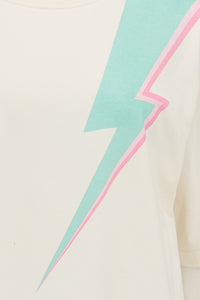 SUGARHILL Kinsley Relaxed T-shirt Lightning bolt