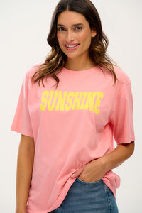 SUGARHILL Kinsley Relaxed T-shirt Sunshine