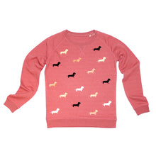 Load image into Gallery viewer, Studio Catta Sweater sprinkled with dachshunds