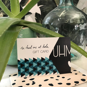 UHMAH - Gift cards