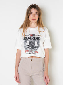 ESTHRZ The roaring '22 t-shirt off white